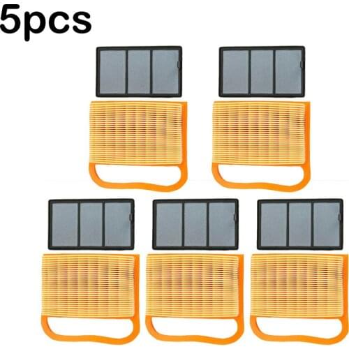 5pcs Pre-air filter+Air Filter Kit For Stihl TS410 TS480 Cut-Off Saws 4238 140 1800 Cutting Saws Mower Repair parts Replacement