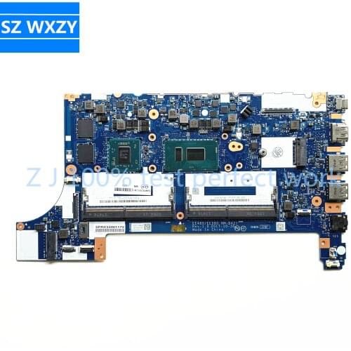For Lenovo Thinkpad E480 Laptop Motherboard FRU 01LW210 NM-B421 With SR3LC i7-8550U 2GB GPU DDR4 MB 100% Tested Fast Ship