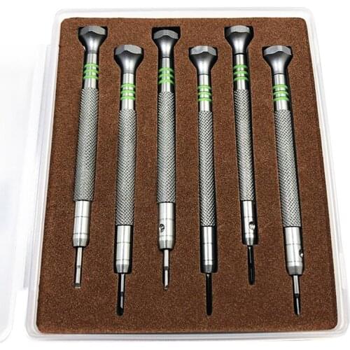 1Set Precision Screwdriver Kit Watchmaker Tool For Rolex 3135 2135 Watch Movement Screwdriver Set Watch Accessories Repair Tools