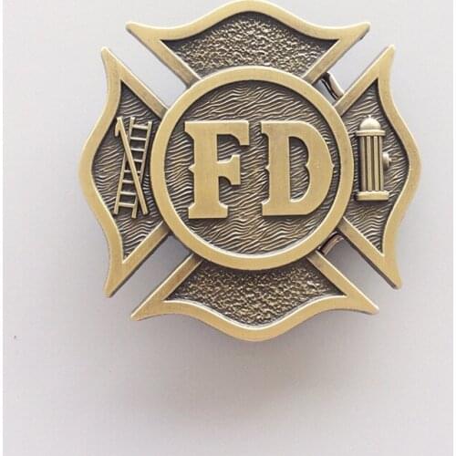 Jeansfriend New Fire Fighter Dept Classic Hero Belt Buckle also Stock in US