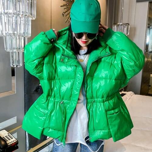 Candy Jacket Winter Down Cotton Coat Women Short Oversized Large Size Coats Fashion Hooded Bread Clothing Loose Jackets Mujer