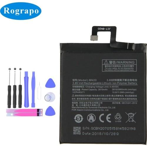 Rograpo Xiaomi Mi 5C Phone Batteries