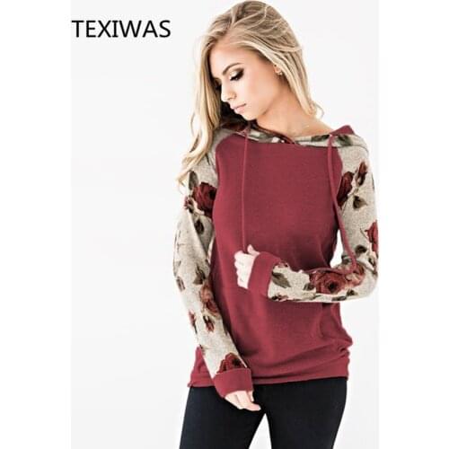 Женские толстовки с принтом TEXIWAS China At AliExpress