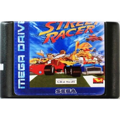 Street Racer 16 bit MD Game Card For Sega Mega Drive For SEGA Genesis