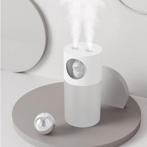 Mini Humidifier with Colorful Lights Portable Cool Mist Humidifiers Super Quiet for Car Office Home Bedroom Desktop Decor