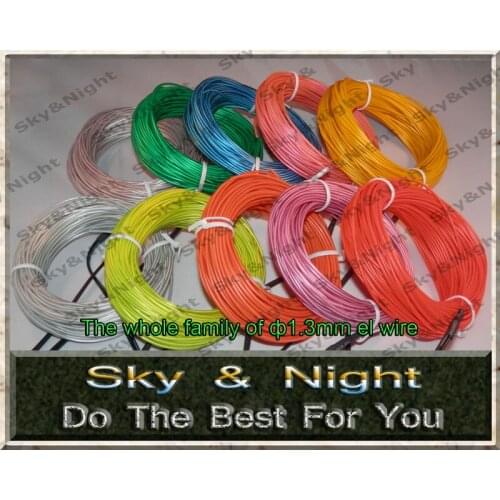 High quality-1.5mm-5M el neon light with 2AA battery case inverter+free shipping