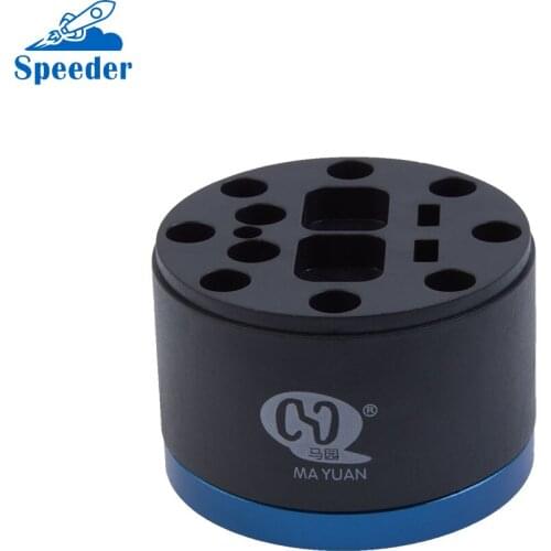 360 Degree Rotation Storage Box for Repairing Tools With 15 Holes