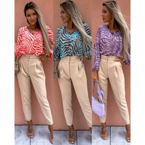 Yimsutsfor Striped Blouses