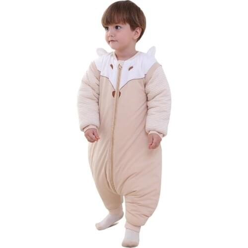 Winter Thick Newborn Sleeping bag Recien nacido Saco Bebe Saco De Dormir Boys and Girls 100% Cotton Cartoon Toddler Gigoteuse
