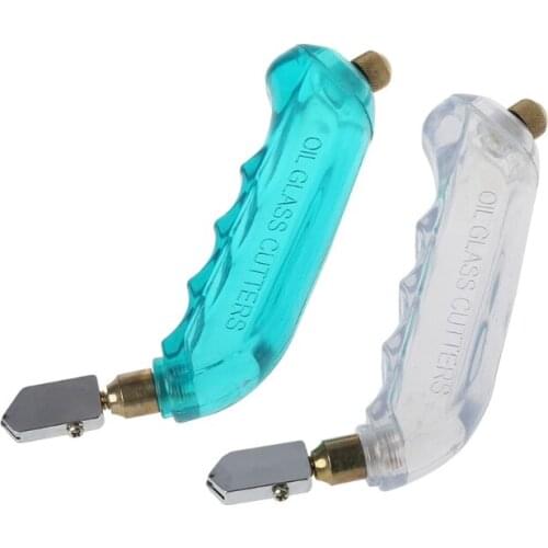 1PC Pistol Grip 0iled Glass Cutter Tungsten Carbide Stained Glass Cutting tool