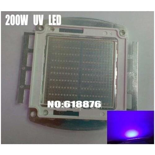 200W 45mil SMD High Power LED Ultra Violet UV 395NM -400NMLED Light 200W uv led chip