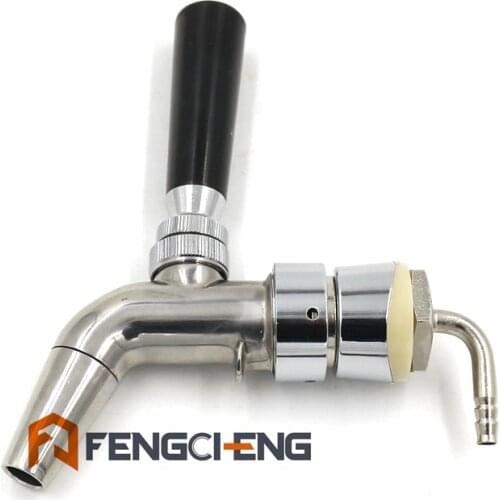 304 Stainless Forward Sealing Faucet with Tower Shank Craft Beer Tap Homebrew Kegging Beer Equipment