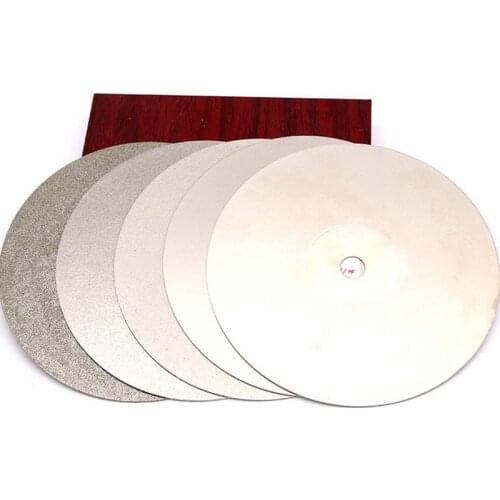 6'' inch 150mm Grit 80-1500 Diamond Flat Lap Disk Grinding Polish Wheel Grinding Pad