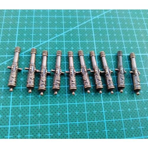 Hobby Ship model accessories Retro cannons Die-cast guns10 pcs/lot
