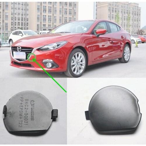 Car accessories bumper towing hook cover 50-A11 for Mazda 3 2014-2016