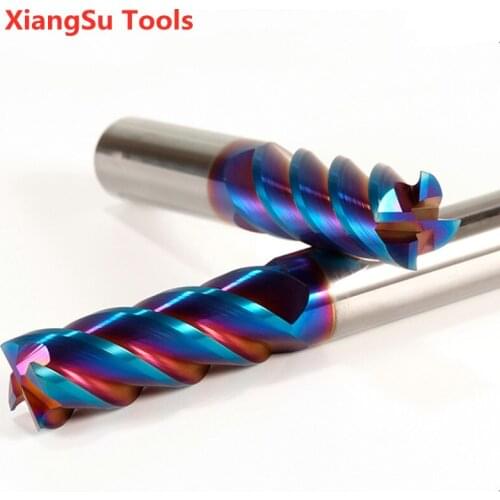 D14-D20mm 2 or 4Flutes CNC Router Cutter Hrc65 Flat Endmill Alloy Tungsten Carbide Cutting Milling Machine Tools For Steels