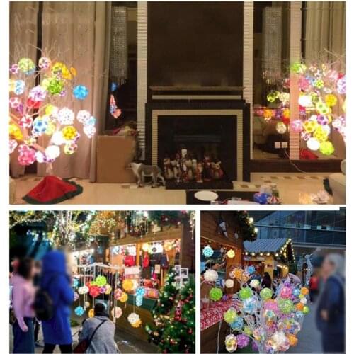 Electric Lantern Elegant Handmade Long Service Life Chinese Traditional DIY Lantern Lights for Home Party Wedding Decoration