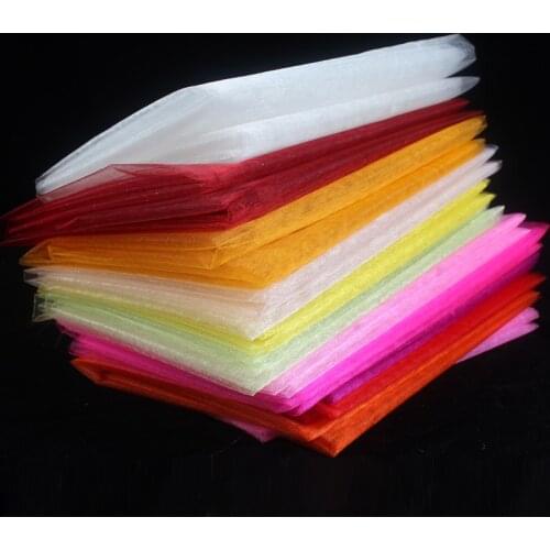 HAOCHU 5mX150cm Sheer Organza For Christmas Party Decoration DIY TUTU Skirt Wedding Mariage Aniversario Festa Tulle Roll Fabric