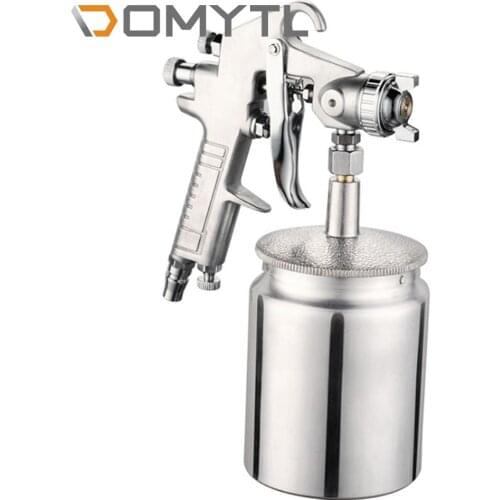 3.0/2.5mm Pneumatic Household Paint Spray Gun Lower Pot Pneumatic DIY Spraying Sprayer 1000ml