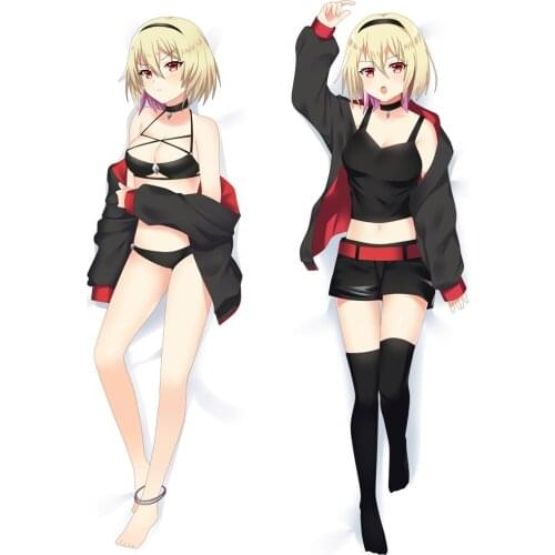 Japanese Anime Pillowcase Virtual Vtuber YouTuber Dakimakura Body Pillow Case Hugging Body Pillow Cover Case