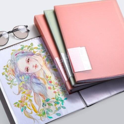 A4 File Document Bag Pouch Bill Folder Holder Organizer Fastener School Office Suppliesmulti-layer Insert Test Paper Storage Bag