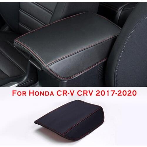 Storage Armrest Box Pad Liner Cushion Cover For Honda CR-V CRV 2017-2020 Car Armrest Box Mats Console Pad Liner Cover