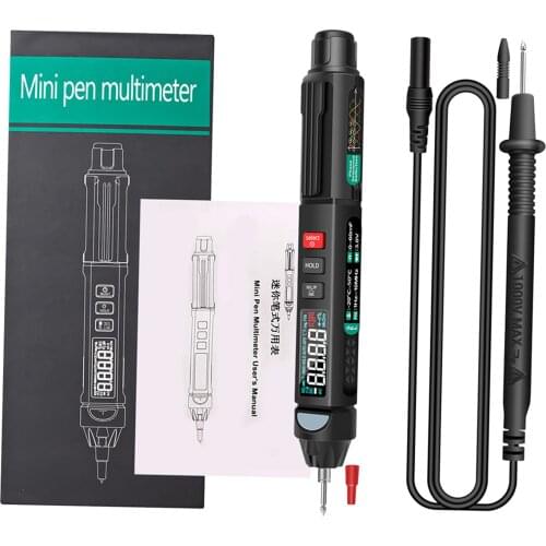Professional Multimeter Tester 6000 Counts NonContact Electrical Instrument A3008 Digital Multimeter Auto Intelligent Sensor