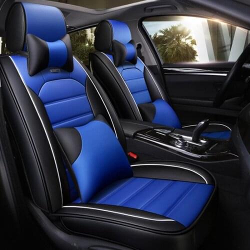 Luxury Leather car seat covers for ssangyong actyon korando kyron rexton Automobiles Seat Covers auto accessories interior