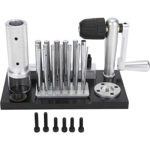 Manual Jump Ring Maker Machine Stainless Steel Hardness Ring Tool with 20 Mandrel Accessory Jewelry Making Tools for Jeweler
