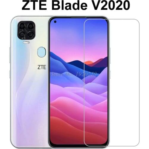 ZTE Blade V2020 Tempered Glass 9H High Quality Protective Film Screen Protector Phone Cover Glass For ZTE Blade V 2020 6.53"