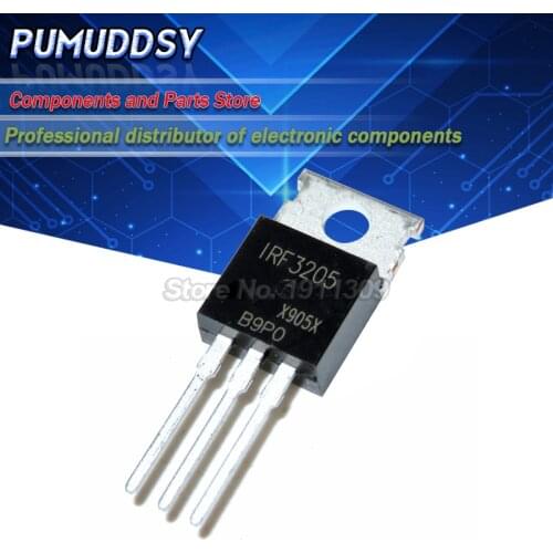 10PCS IRF3205PBF IRF3205 TO-220 Power MOSFET IRF3710 IRF3808 IRF4905 IRF5210 IRF5305 IRF8010 IRF3710PBF IRF4905PBF