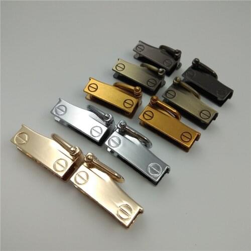 10 pieces/lot) DIY Handbags Shoulder Bag Links Both Sides Decoration Buckle Bag Hook Hardware Accessories