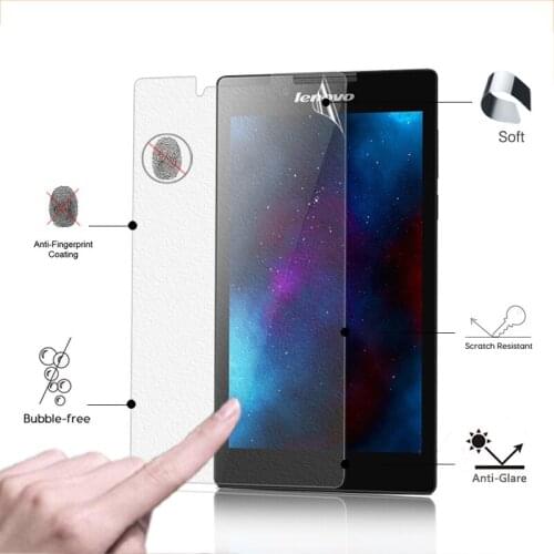 Premium Anti-Glare Protective Matte Film For Lenovo Tab 2 A7-30TC 7.0" tablet Anti-Scratches Screen Protector film + clean cloth