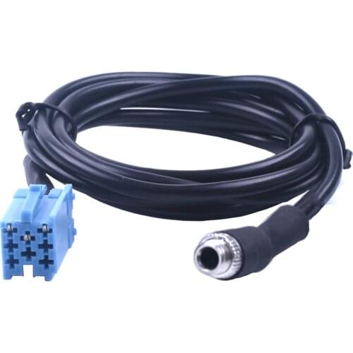 AUX in Audio Input Cable Female 3.5MM Jack Adapter For VW Passat B5 POLO Bora Jetta for Audi CD mp3 Player