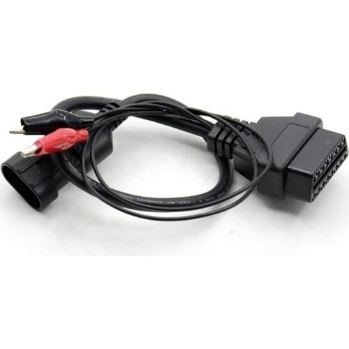 Fiat 3pin fiat alfa lancia 3 pin male to 16 pin car scanner tool cable