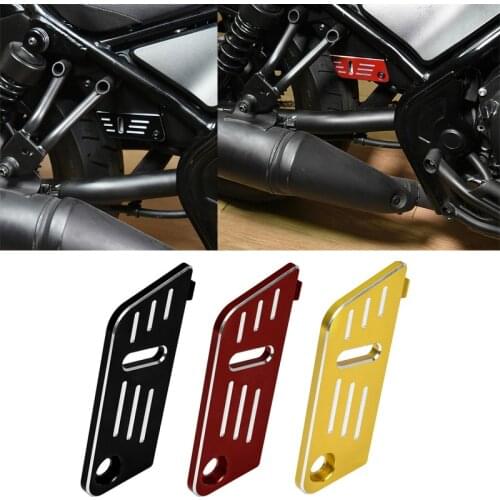 For Honda Rebel 300 Rebel 500 Motorcycle CNC Rear Brake Fluid Reservoir Guard Cover Cap CMX500 CMX300 2017 2018 2019
