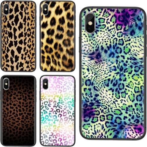 For Samsung Galaxy A51 A71 A72 A70 A51 A50 A40 A30S A20S A10S 5G Hot Sale Brown Gold Yellow Leopard Animal TPU Phone Cases