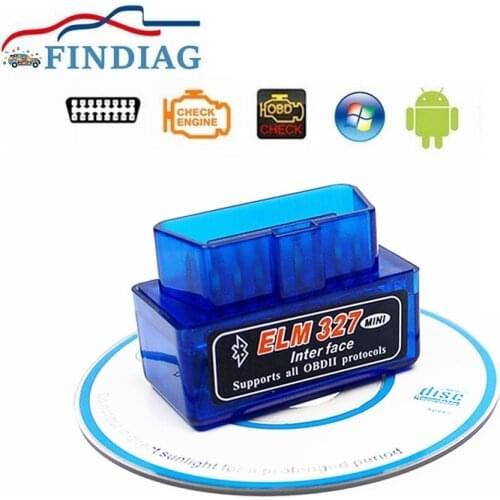 ELM327 V2.1 OBD2 Scanner Elm 327 Multi-Cars Auto Code Reader for Android Torque Car Detector Cheaper Than V1.5