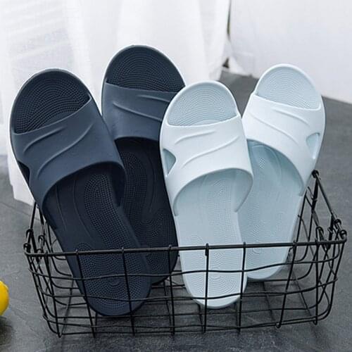 2020 new Couple ultra-thin portable ultra-light foldable travel hotel slippers female non-slip home indoor slippers male