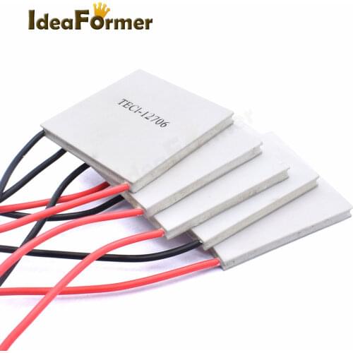 TEC1-12706 Semiconductor Refrigeration Thermoelectric Cooler 12V 40*40mm Peltier Elemente Module For CPU/Power/Car Drink Cooler