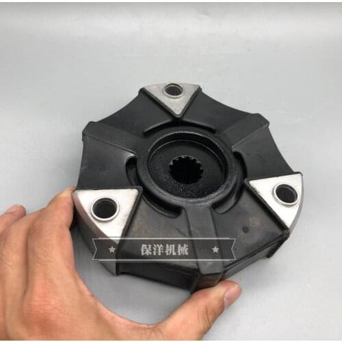 Free shipping for Komatsu PC30/40 excavator connecting glue Sumitomo SH55/65/75 hydraulic pump coupling Yangma 13 teeth