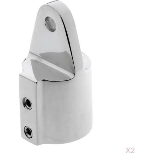 Eye End Cap Bimini Top Fitting Hardware 7/8'' 316 Marine Stainless Steel