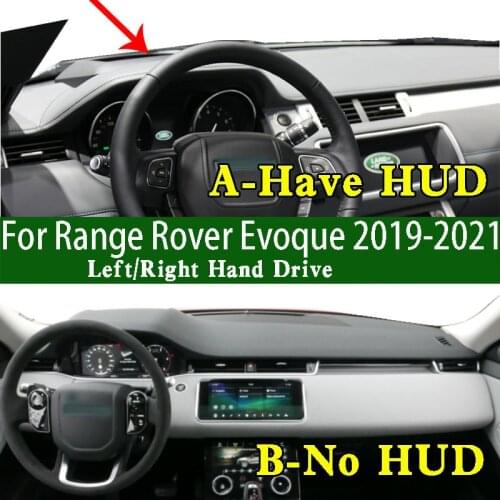 Fits Land Range Rover Evoque P300 HSE L551 2019 2020 2021 Dashmat Dashboard Cover Protective Pad Dash Mat Carpet Ornaments Suede