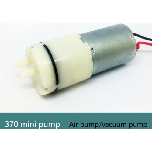 370 Water and Gas Dual Purpose Pump DC 3V Gas Oxygen Pump/water Pump/vacuum Pump Aquarium Small Fish Tank Water Head XD