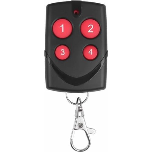 4 Channel Electric Automatic Cloning Remote Control RF 433MHZ Universal Remote Control for Garage Car Gate Sliding Door