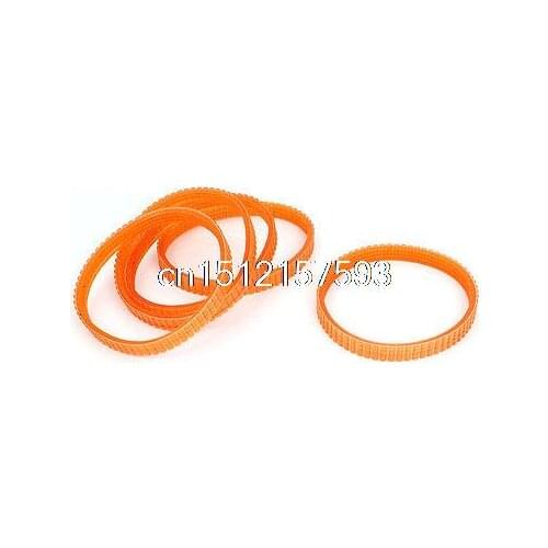5 Pcs 88x80mm Electric Planer Cutting Machine Drive Belt Orange for Makita 1911B