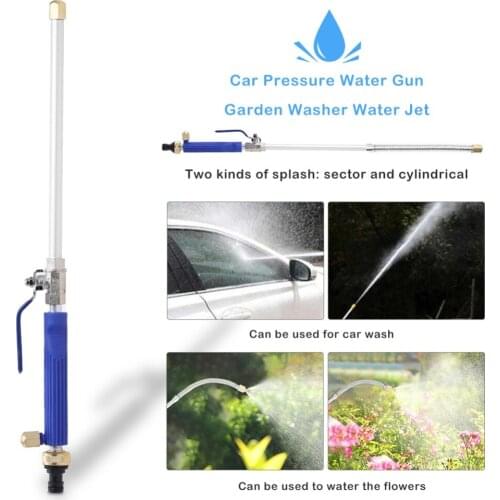 Car High Pressure Power Water Gun Washer Water Jet 46.5/66cm Garden Washer Hose Wand Nozzle Sprayer Watering Sprinkler Tool