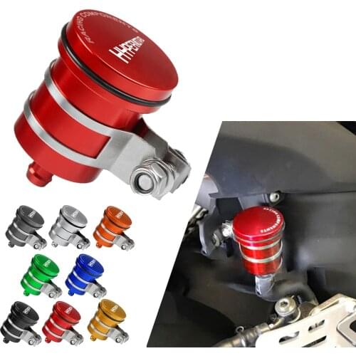 Motorcycle Brake Fluid Reservoir Clutch Master Cylinder Tank Oil Fluid Cup CNC For DUCATI HYPERMOTARD 2019 2018 2017 2016 2015