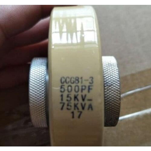 CCG81-3 500PF 15KV 75KVA High frequency machine high frequency high frequency ceramic ceramic dielectric capacitor head M10