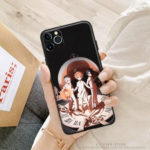 Promised Neverland Anime FOR IPhone Se 6 6s 7 8 Plus X Xr Xs 11 12 Mini Pro Max TPU Soft Silicone Phone Case Cover Shell